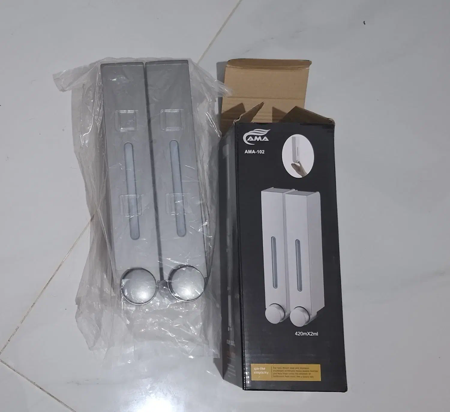 فروش جا مایع دوقلو وارداتی|لوازم سرویس بهداشتی|کاشان, کشاورز|دیوار