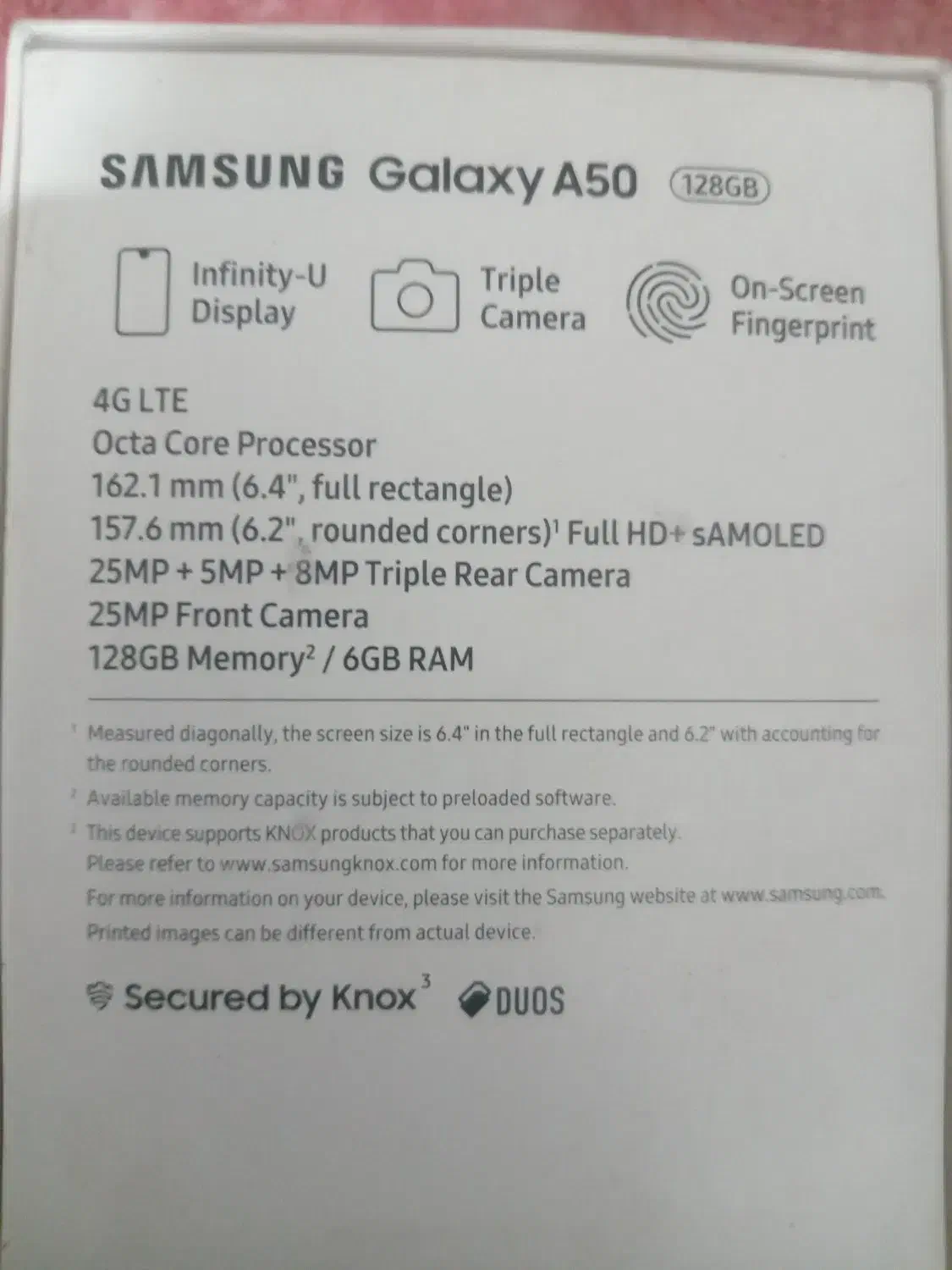 گوشی A50 حافظه 128|موبایل|حمیدیا, |دیوار