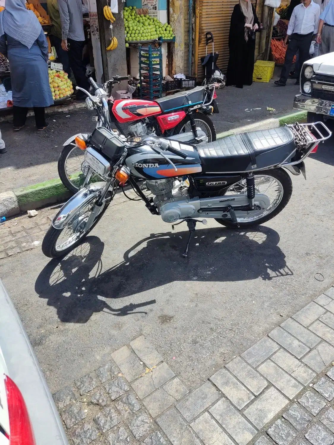 امجد ۱۲۵ccمدل۹۲ رخ دحد ۹۸|موتورسیکلت|مشهد, شهید قربانی|دیوار