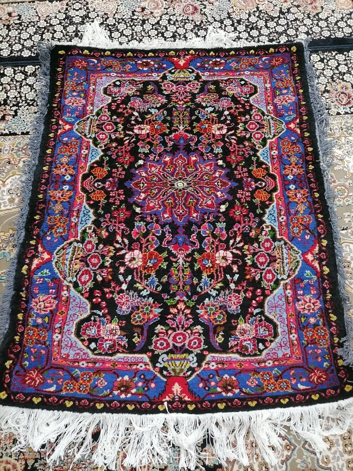 قالیچه دست باف|فرش|نهاوند, |دیوار