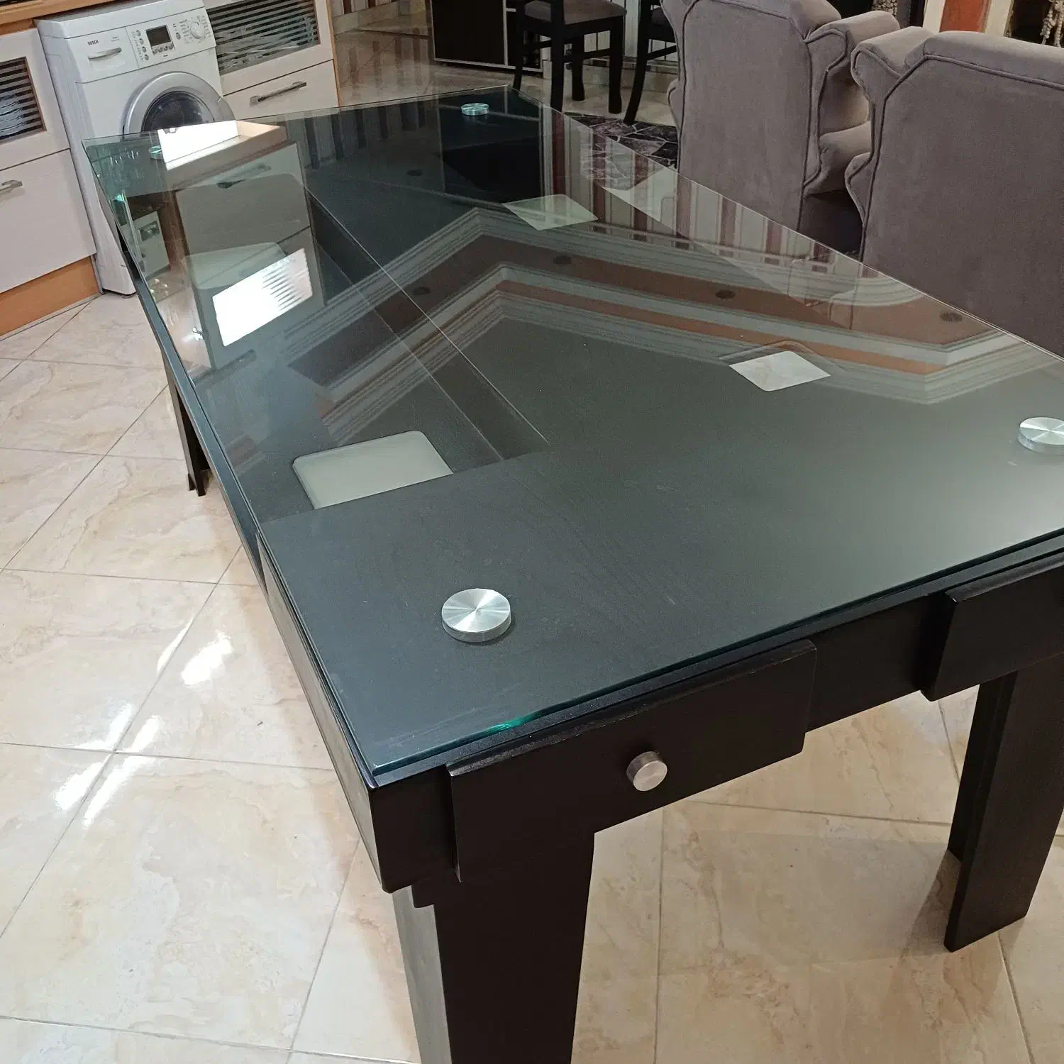 میز تک ۸ نفره|میز و صندلی غذاخوری|گرگان, |دیوار