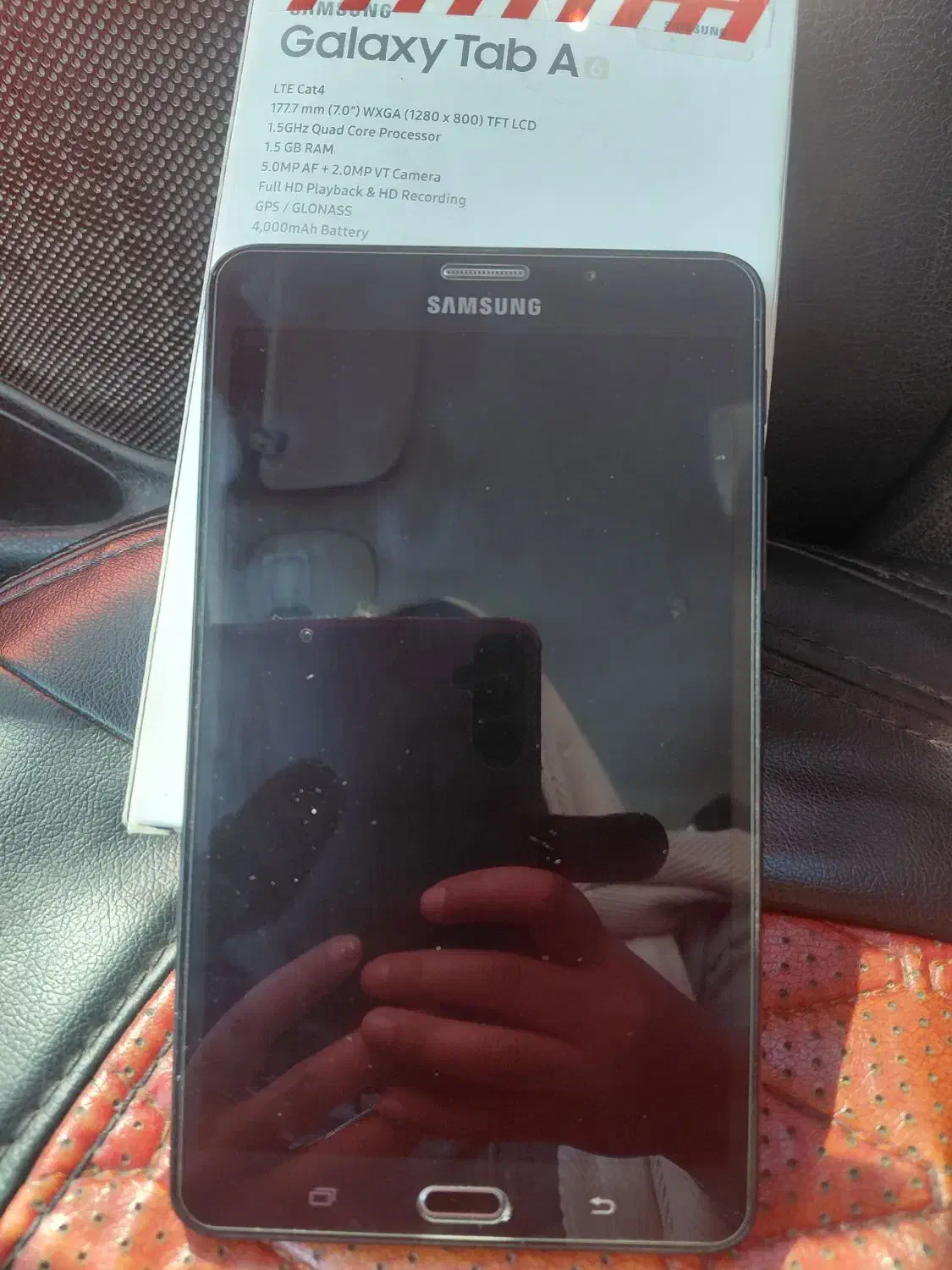 سلام  تبلت A6  سامسونگ  بسیارتمیز درحد نو|تبلت|مشهد, شهید علی محمدی|دیوار