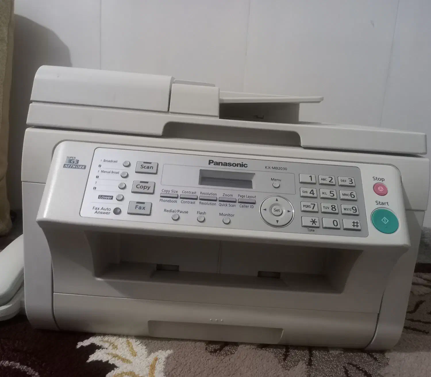 پرینتر (چاپگر)۴ کاره پاناسونیک ژاپن|پرینتر، اسکنر، کپی، فکس|سنندج, |دیوار