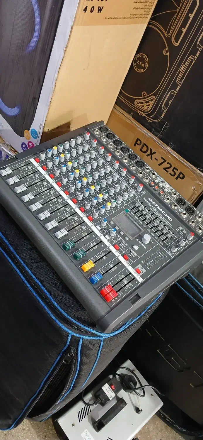 پاورمیکسر دایناکورد۶۰۰ سری ۳ تایوانی|آلات موسیقی|همدان, |دیوار