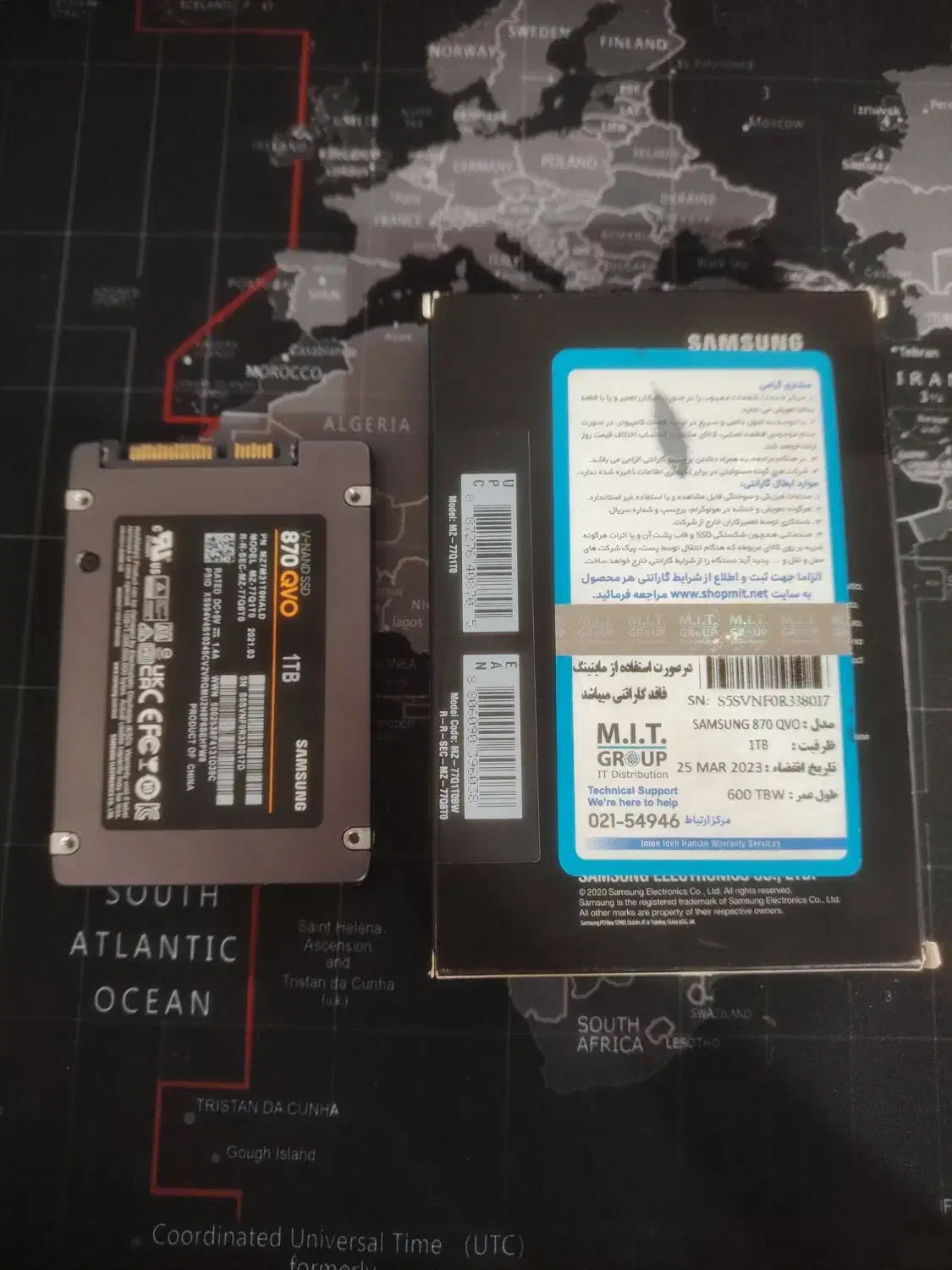 هارد سامسونگ QVO 870 1 ترابایت|قطعات و لوازم جانبی رایانه|ورامین, ورامین|دیوار