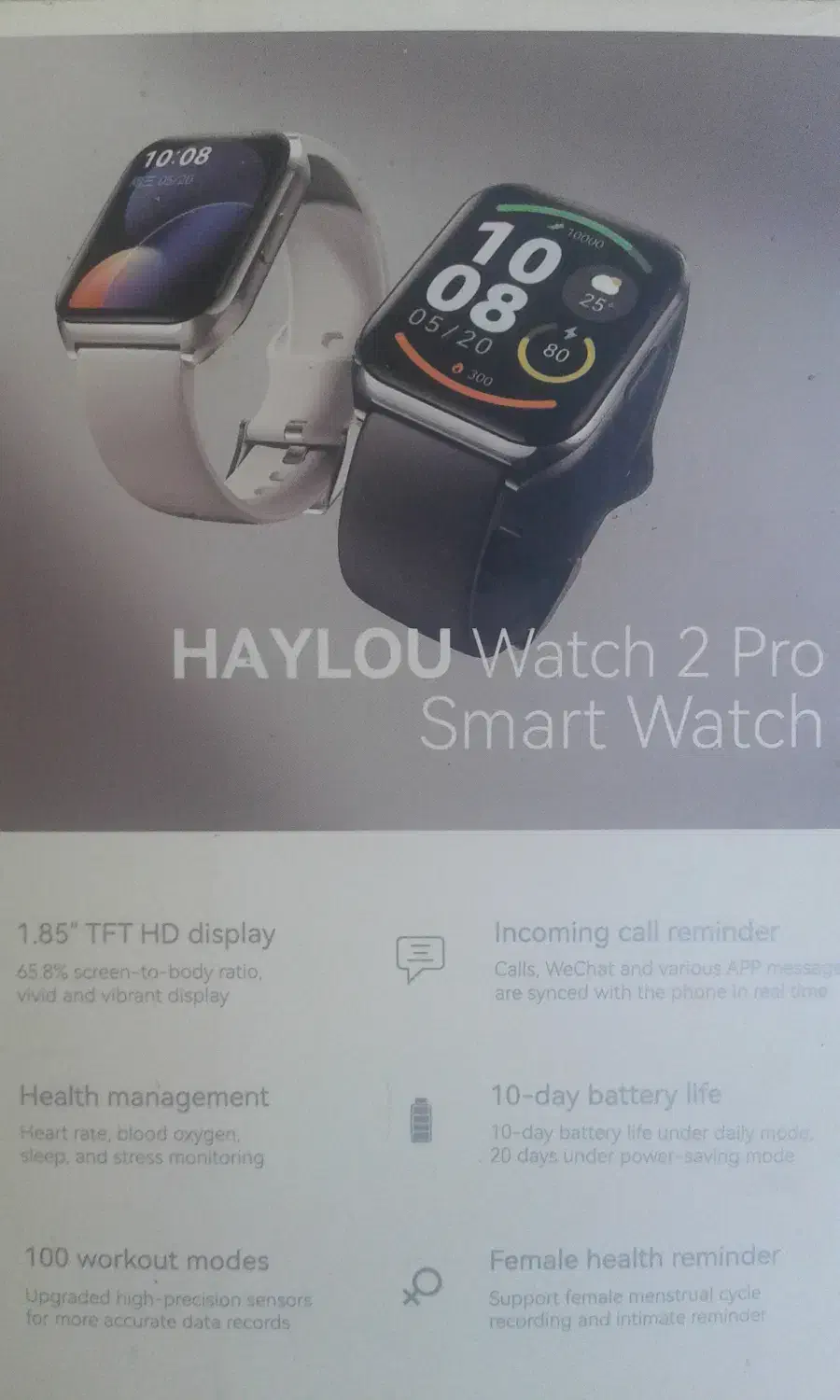 ساعت هوشمند haylou watch2 pro|ساعت|خرم‌آباد, |دیوار