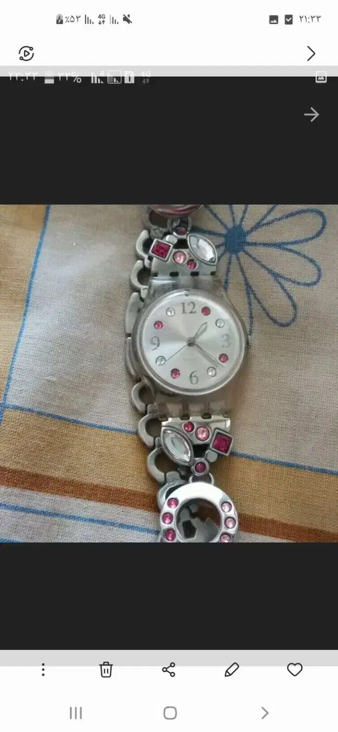 ساعت مچی زنانه مارک سواچ اصل|ساعت|مسجد سلیمان, |دیوار