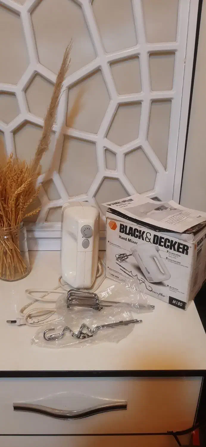 همزن برقی آمریکایی  BlACK & DECKER|خردکن، آسیاب، غذاساز|تهران, شهر زیبا|دیوار