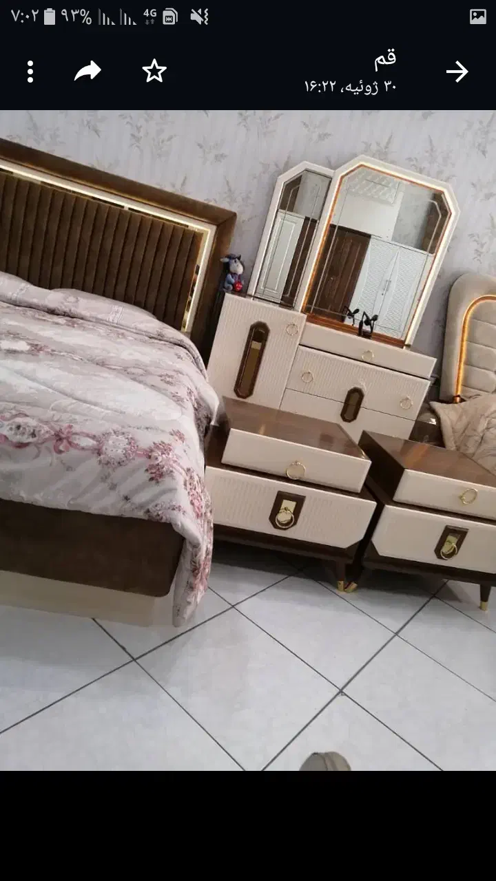 انریکه سرویس عروس|تخت و سرویس خواب|شهرکرد, |دیوار