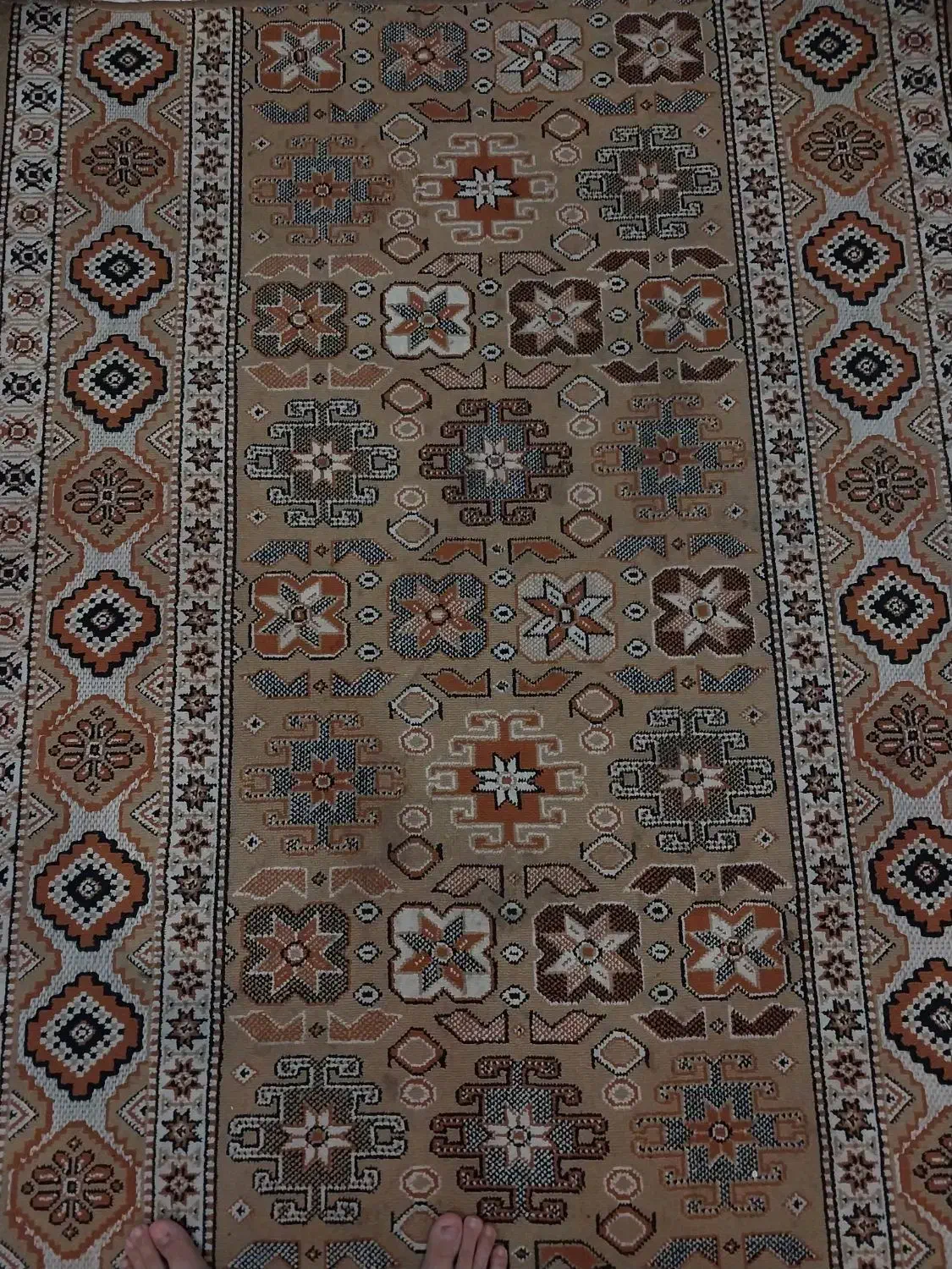 فرش گلیم تمیز مناسب آشپرخانه سایز 1در ۲متر|گلیم، جاجیم، گبه|مشهد, شهرآرا|دیوار