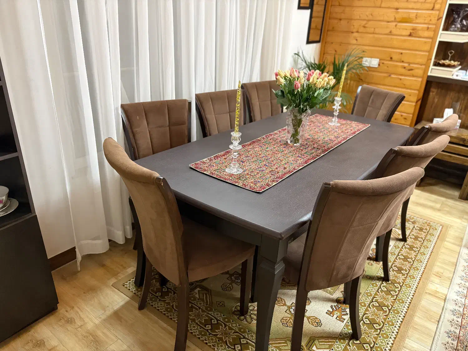 میز نهارخوری|میز و صندلی غذاخوری|لنگرود, |دیوار