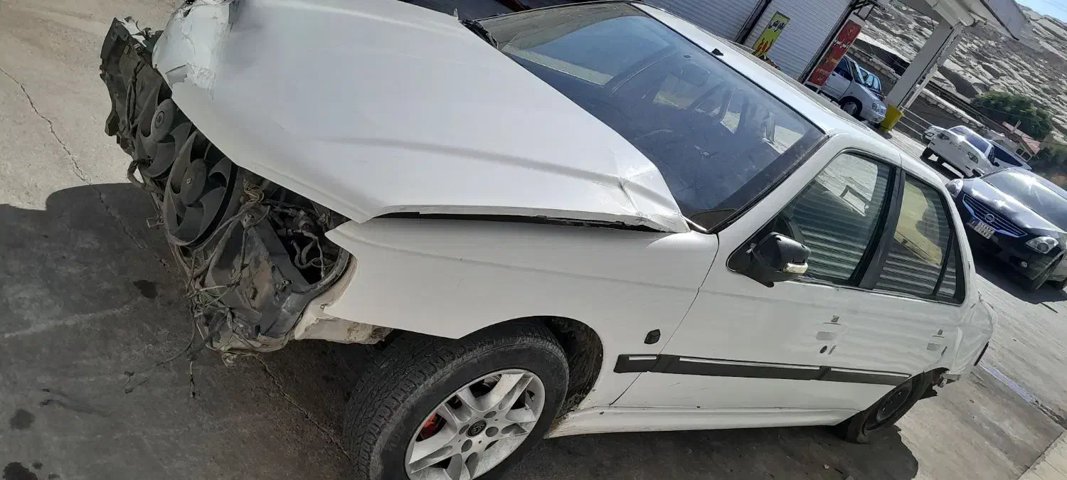 پارس مدل ۸۵ تصادفی|خودرو سواری و وانت|مسجد سلیمان, |دیوار