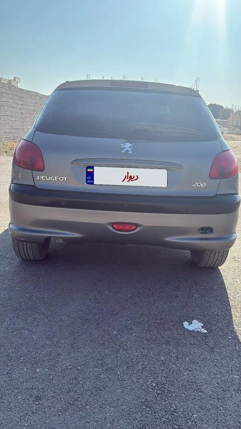 206 تیپ 5|خودرو سواری و وانت|نورآباد ممسنی, |دیوار