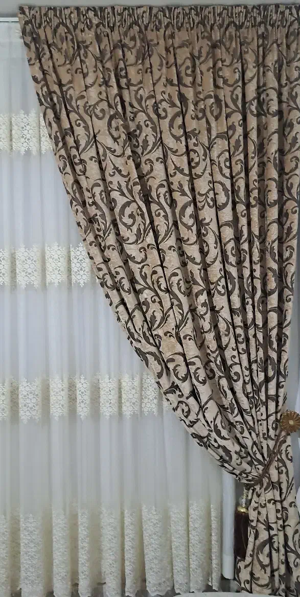 پرده بریلنت ترکیه اورجینال|پرده، رانر، رومیزی|بجنورد, |دیوار