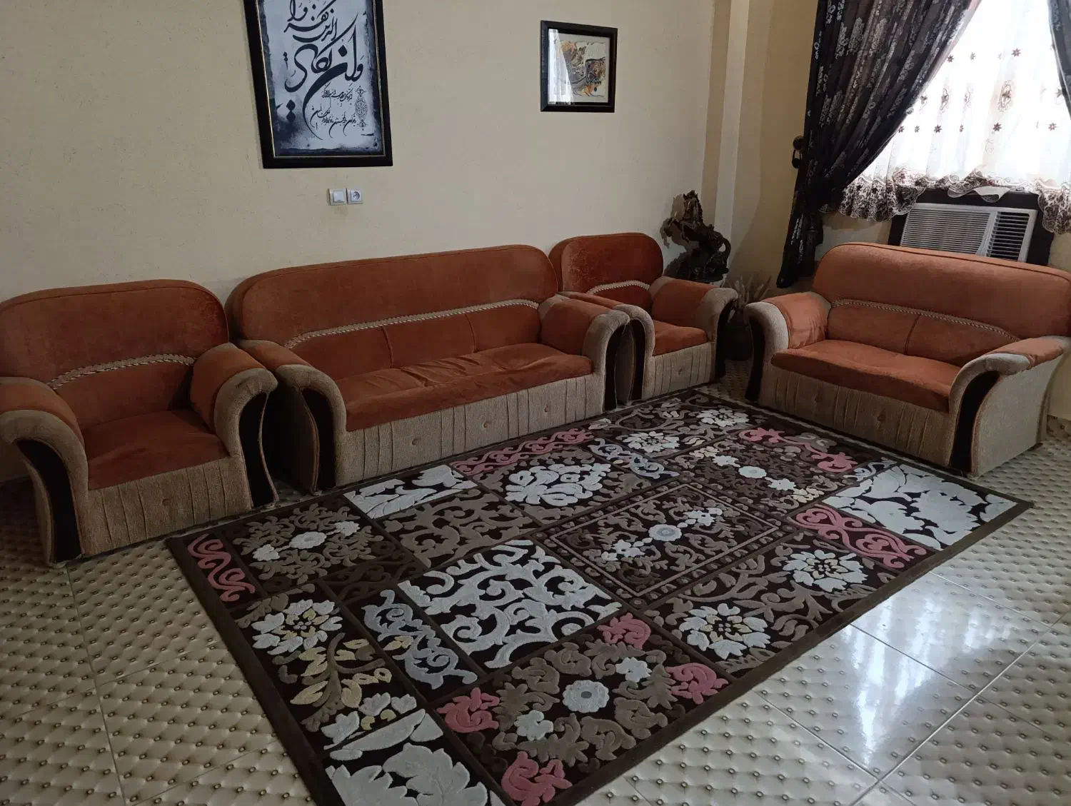 مبل ۷ نفره|مبلمان خانگی و میز عسلی|چابهار, |دیوار