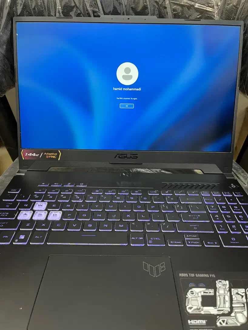 Asus Tuf gaming|رایانه همراه|اسلام‌شهر, صادقیه|دیوار