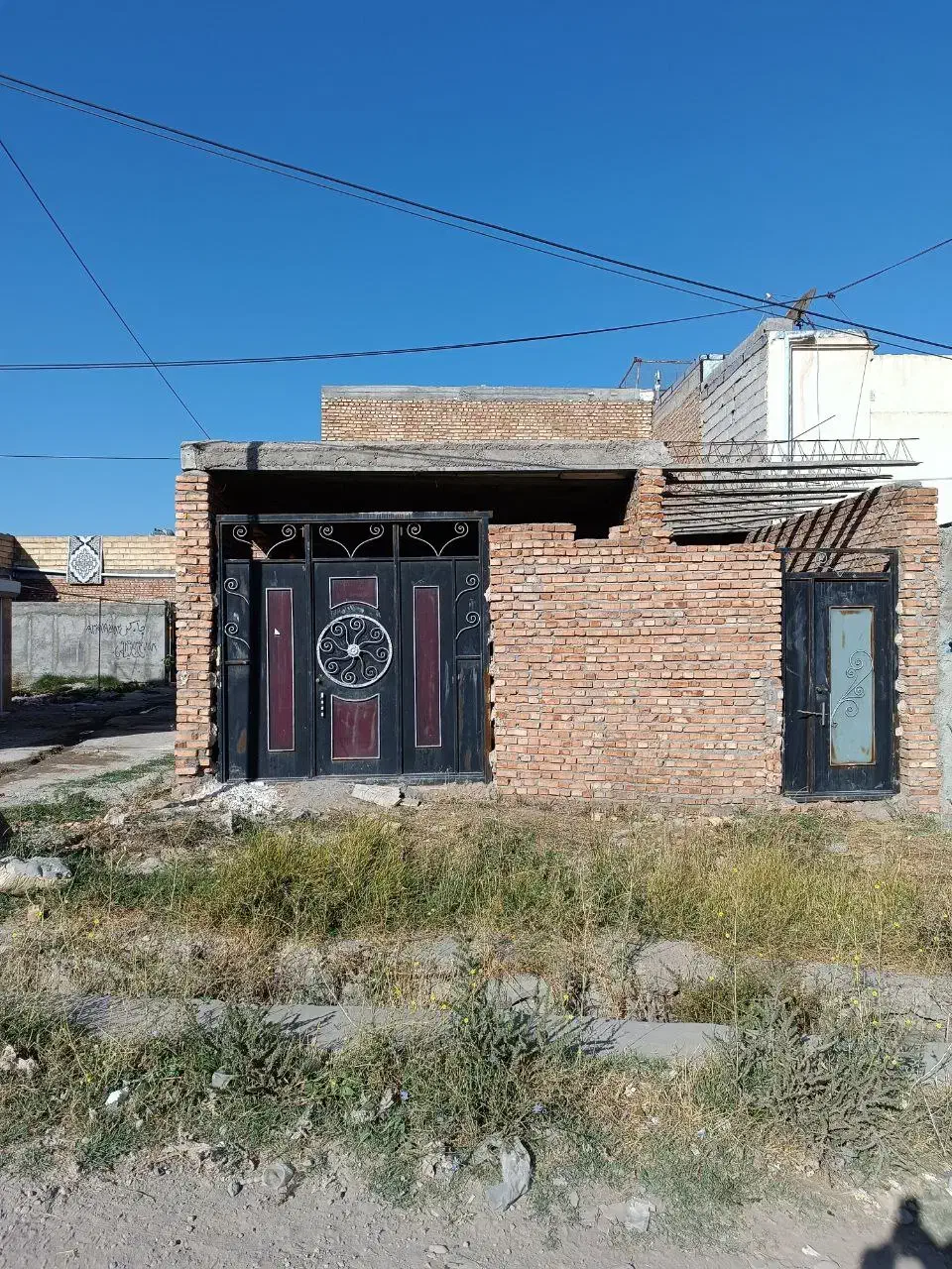 ملک نیمه کار ۹۰ متری دونبش در بلوار جانبازان|فروش زمین و ملک کلنگی|مشگین شهر, |دیوار