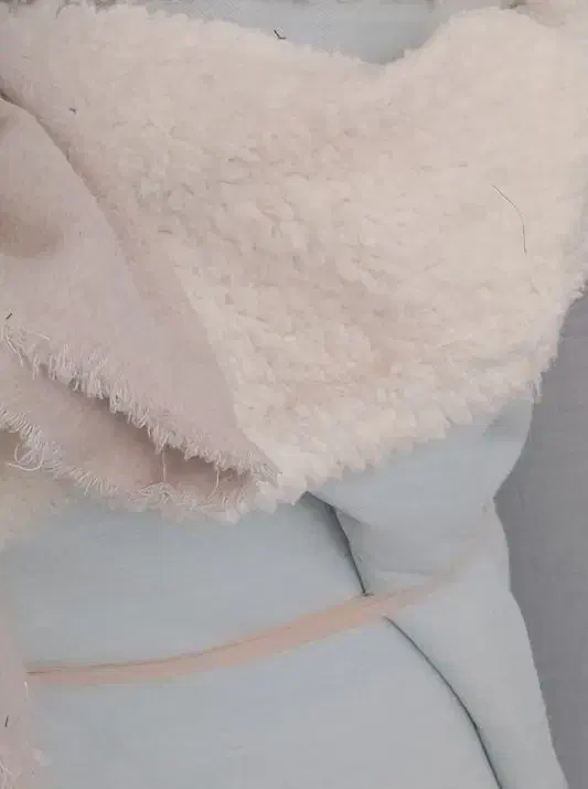 یه طاقه  پارچه جین تدی|لوازم خیاطی و بافتنی|خمین, |دیوار