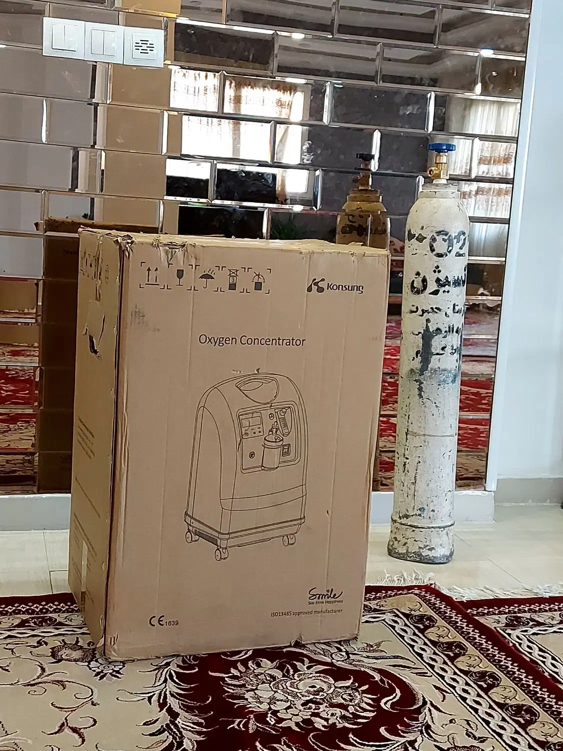 دستگاه اکسیژن ساز 5 لیتری مدلksoc-5 کانسونگ|آرایشی، بهداشتی، درمانی|پرند, فاز ۲|دیوار