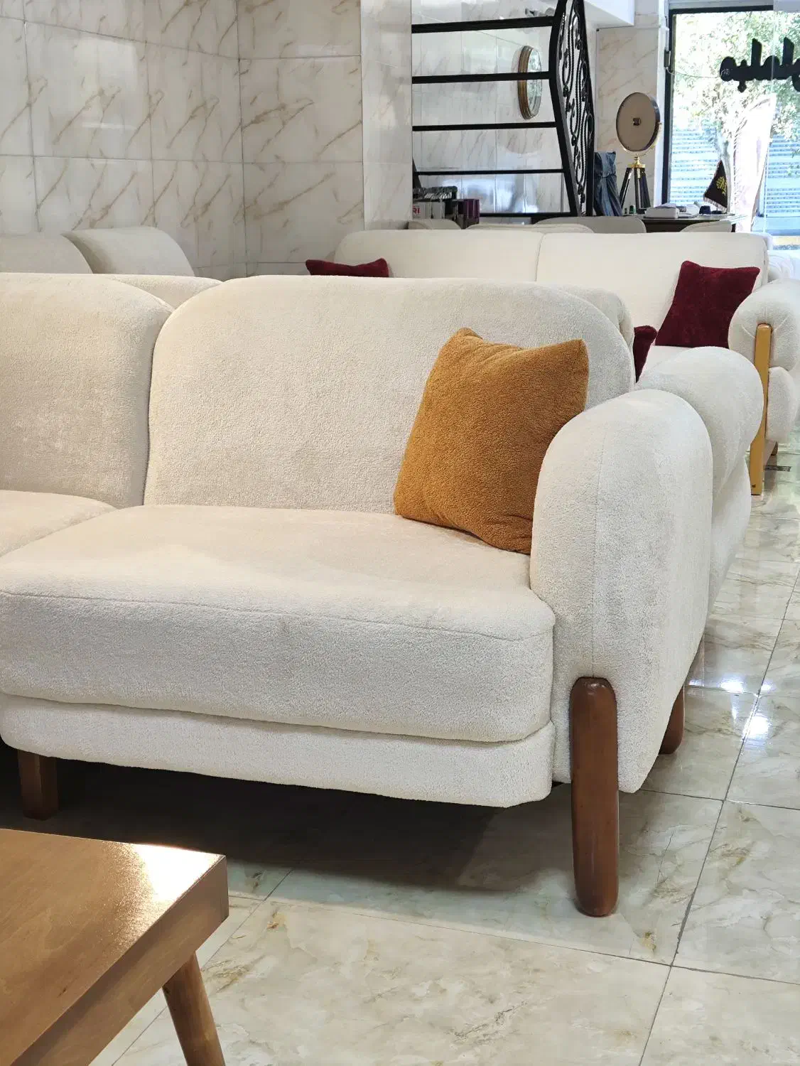 مبل راحتی سالیز تدی ست ۸ نفره|مبلمان خانگی و میز عسلی|مشکیندشت, |دیوار