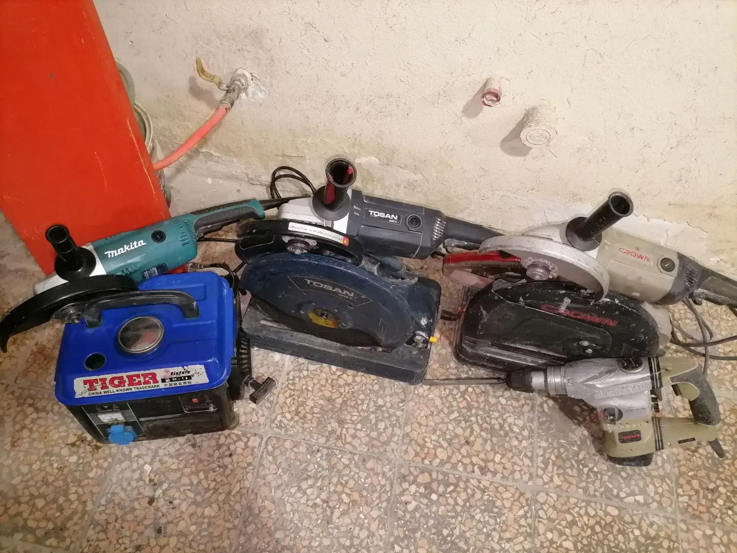 ابزاربرقی دست دوسالم قیمت مناسب|ابزارآلات|آباده, |دیوار