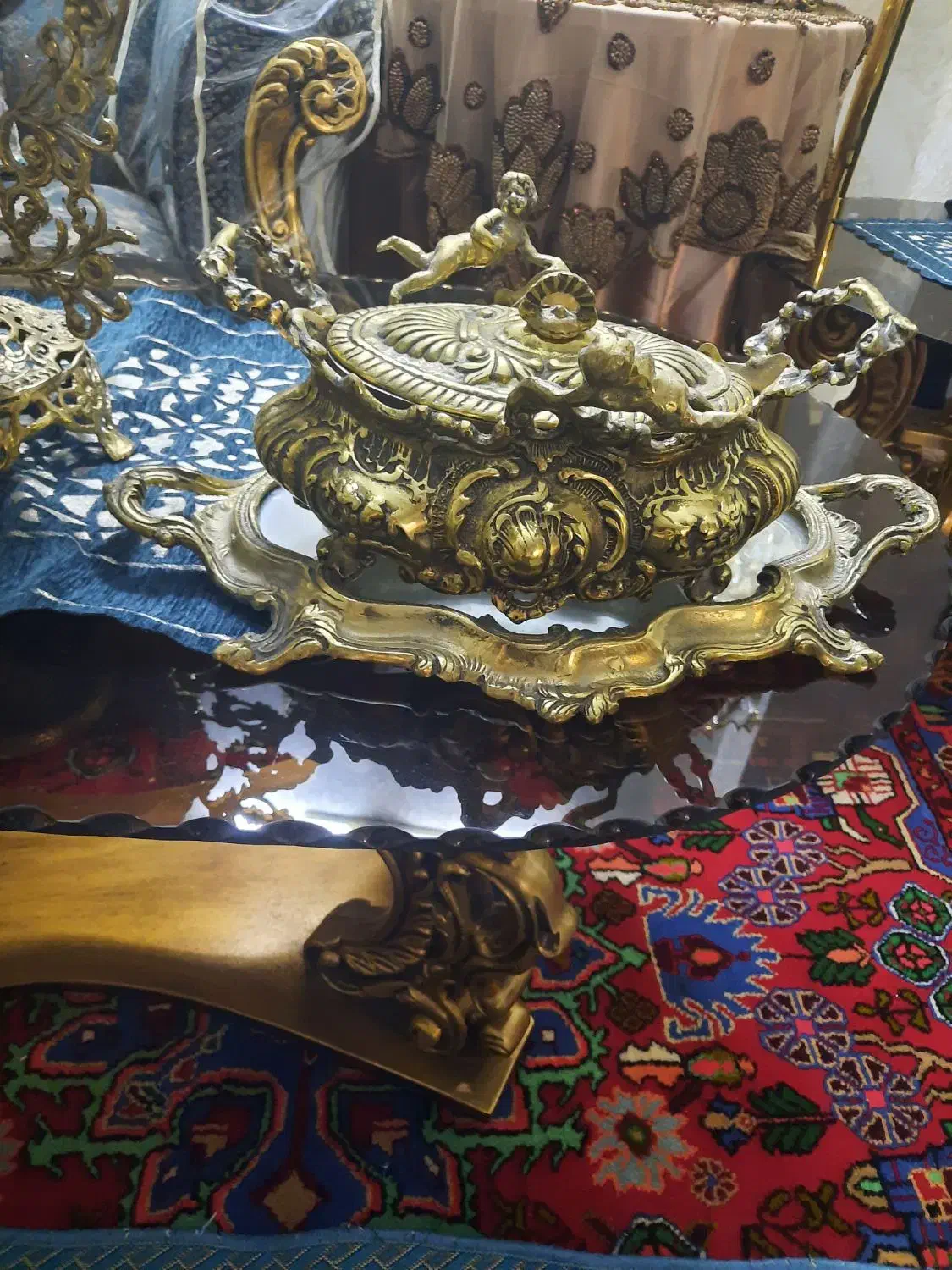 کشکول  قدیمی|کلکسیون اشیاء عتیقه|نهاوند, |دیوار