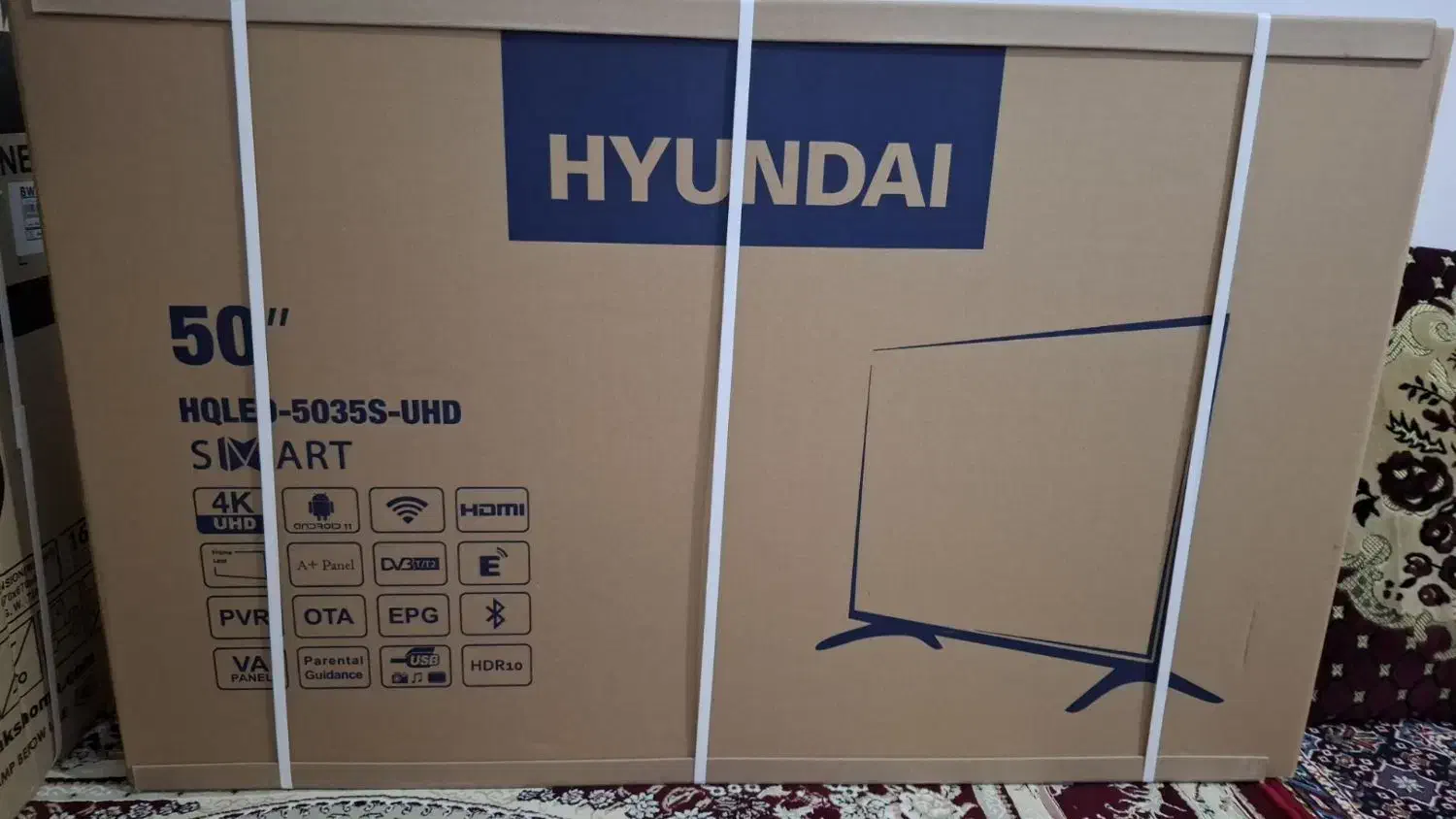 تلویزیون ۵۰ اینچ هیوندا نو|تلویزیون و پروژکتور|سلطانیه, |دیوار