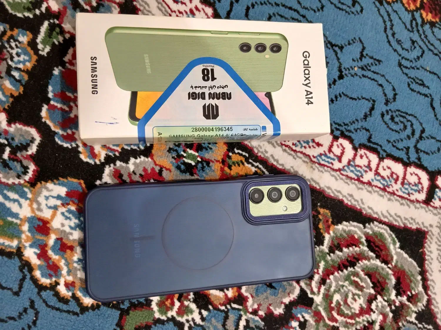 گوشی A14سامسونگ‌ حافظه.۶۴رم ۴|موبایل|کارون, |دیوار
