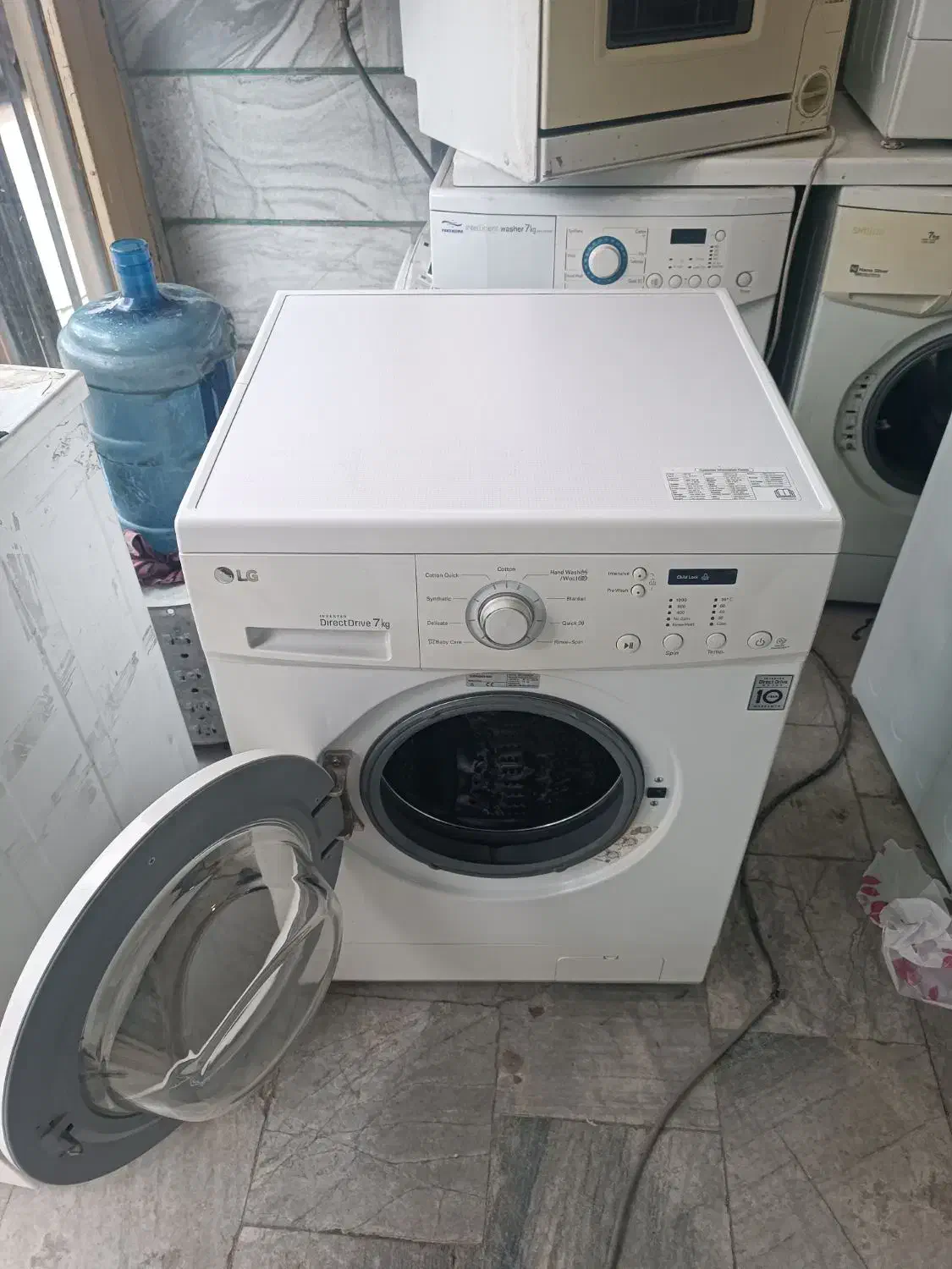 لباسشویی ال جی گیربکسی پتو شور|ماشین لباسشویی و خشککن لباس|قروه, |دیوار