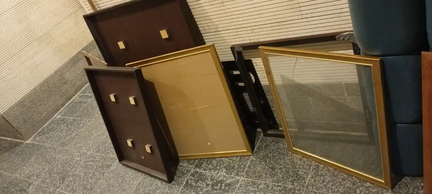 قاب عکس چوبی۱۲عدد و ۴عدد قاب فلزی درابعاد مختلف|تابلو، نقاشی، عکس|تهران, ولنجک|دیوار