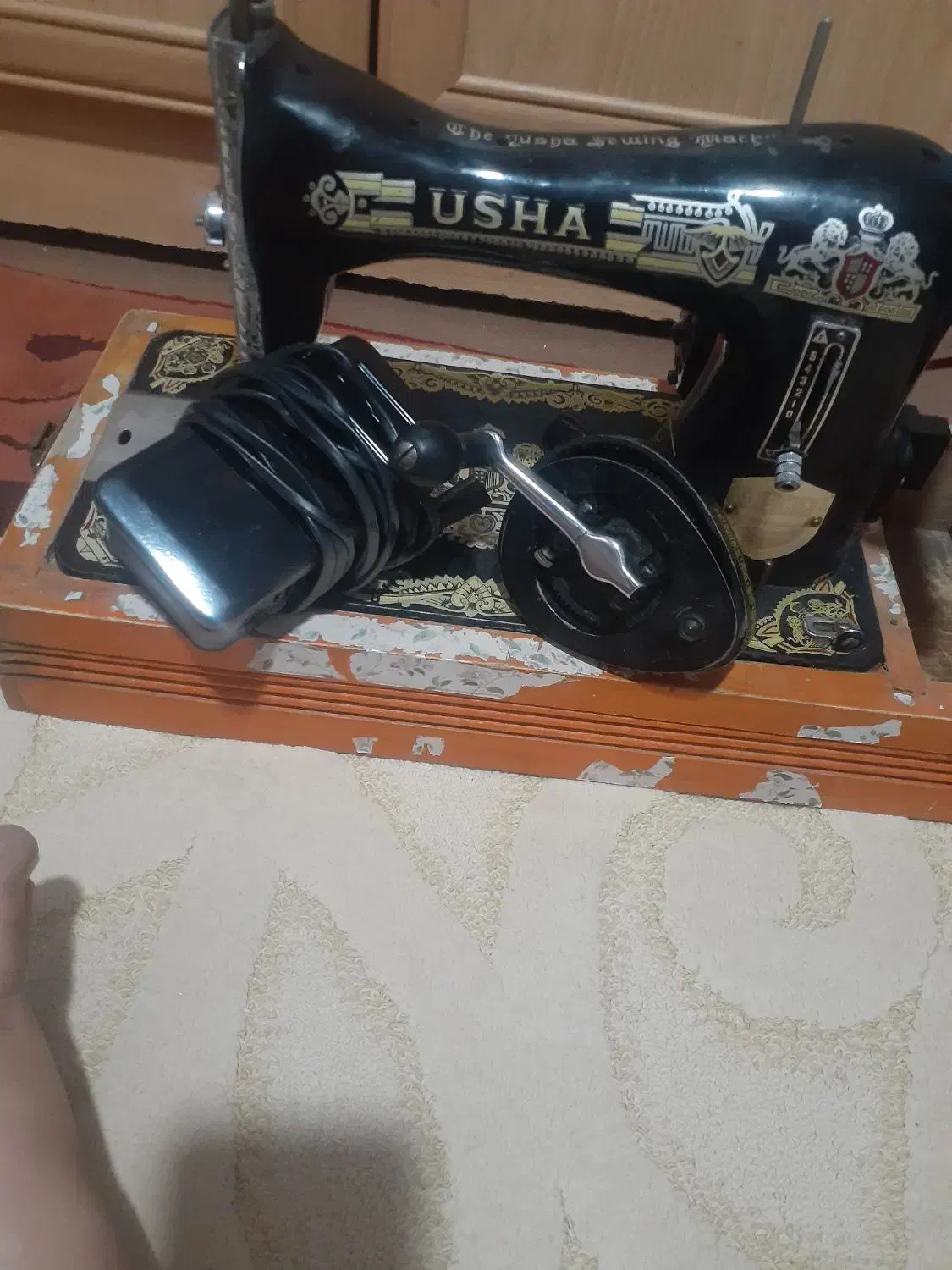 چرخ خیاطی مارک USHA یوشا|چرخ خیاطی و ریسندگی|خرمآباد, |دیوار