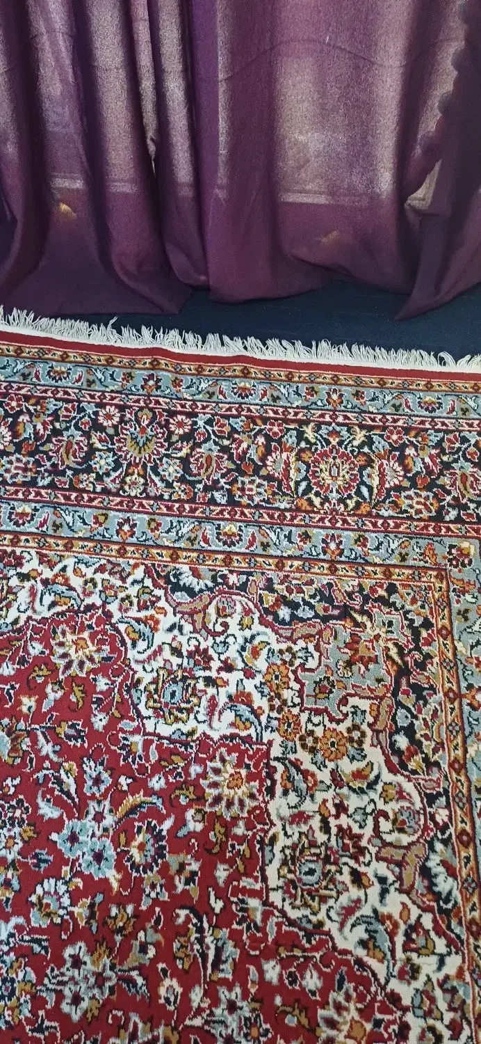 فرش۱۲متری کاشان تمام اکریلیک تمیزونرم|فرش|فولادشهر, B2|دیوار