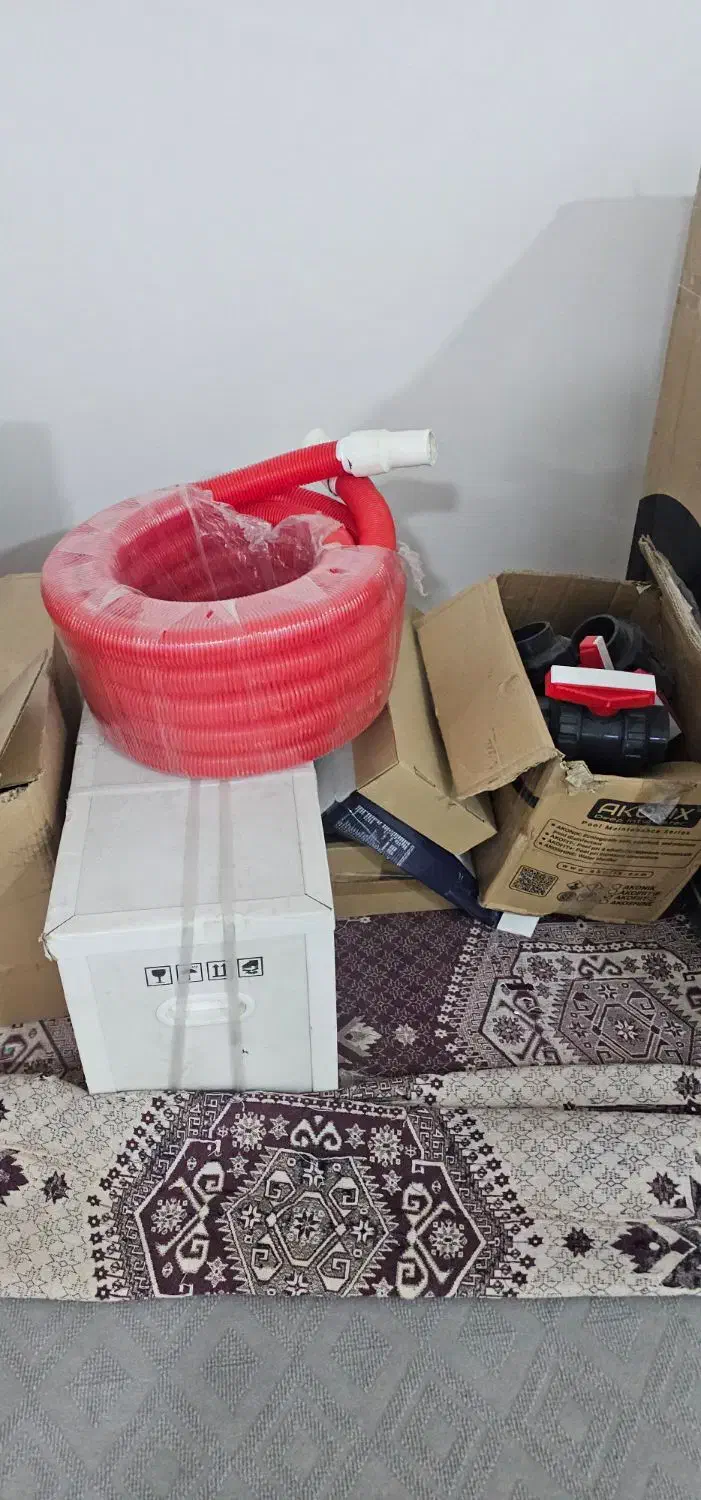 تصویه آب استخر بزرگ|مصالح و تجهیزات ساختمان|بند زرک, |دیوار