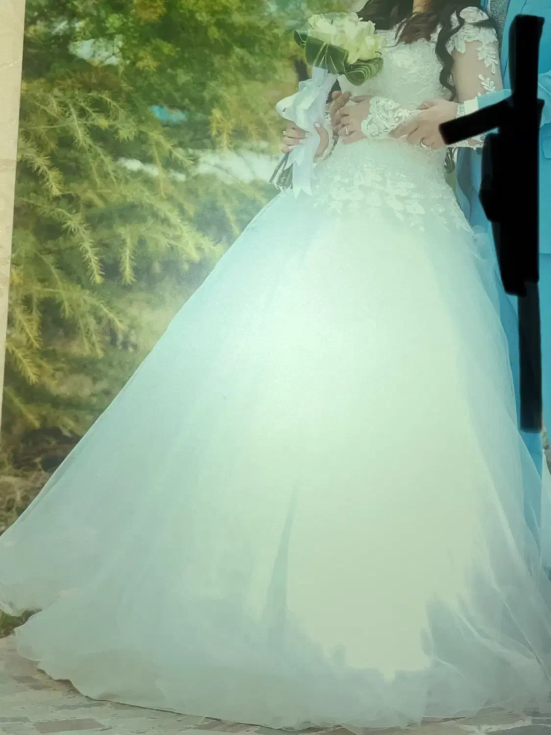 لباس عروس درحد نو کارشیک پوشیده|لباس|گرگان, |دیوار