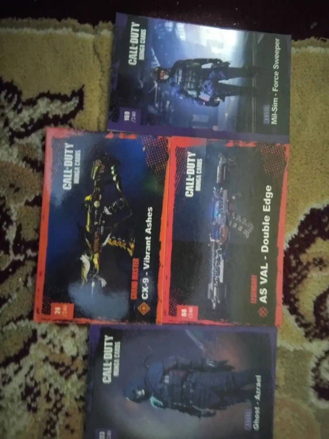 کارت کالاف|کنسول، بازی ویدئویی و آنلاین|رویان, |دیوار