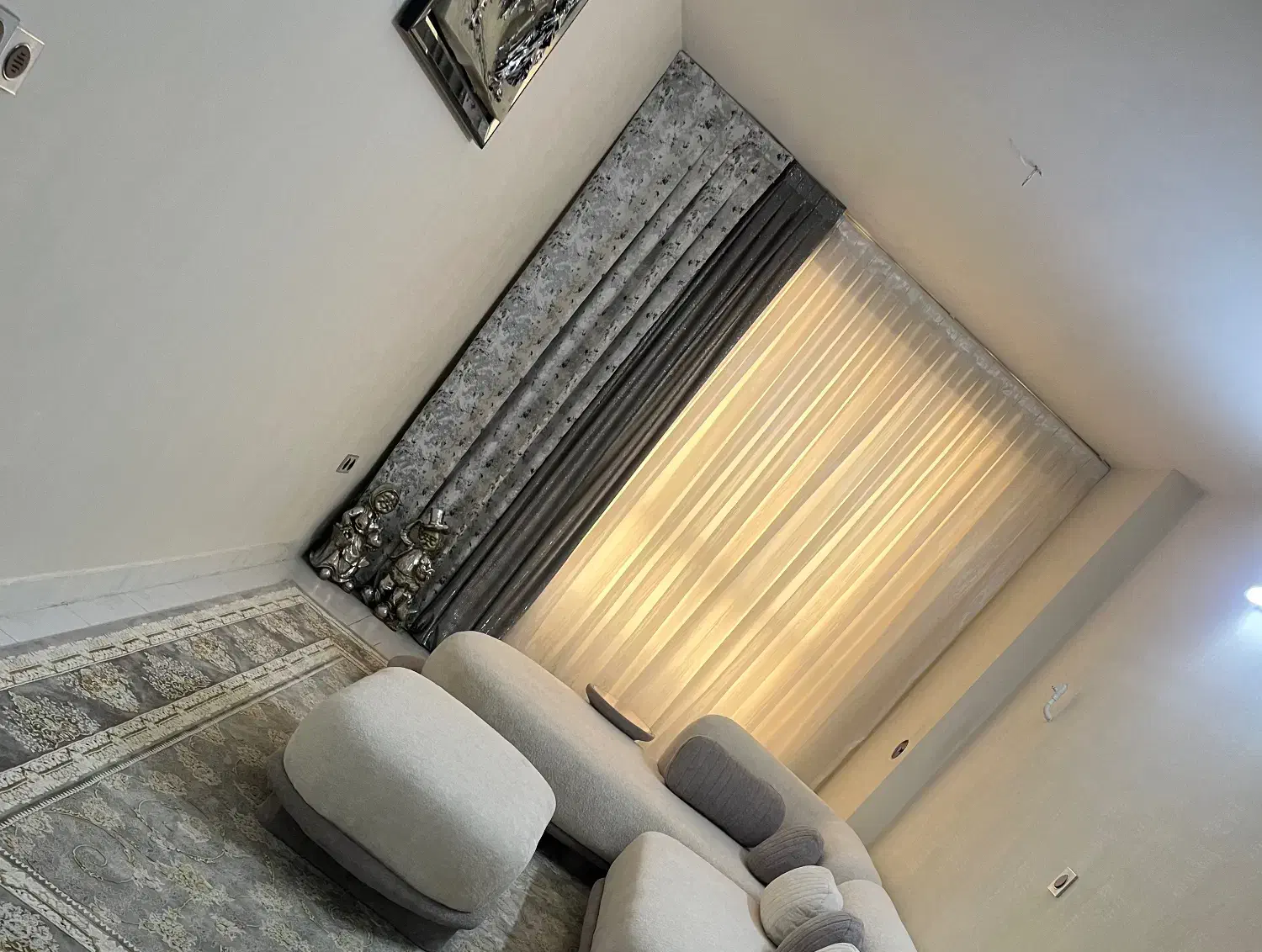 پرده پذیرایی|پرده، رانر، رومیزی|تهران, زهتابی|دیوار