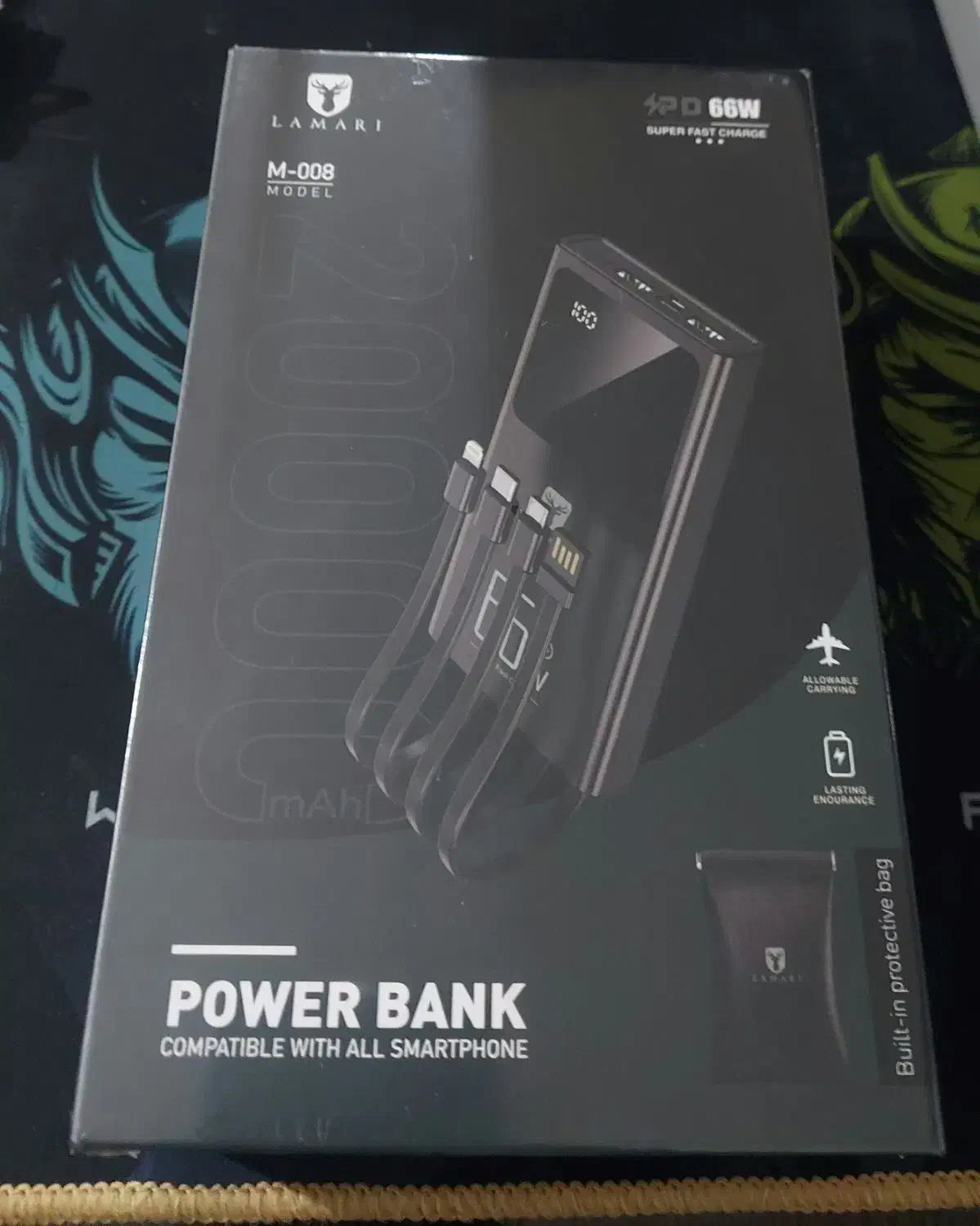 پاور بانک حرفه ای لاماری ۲۰۰۰۰|لوازم جانبی موبایل و تبلت|کرمانشاه, |دیوار