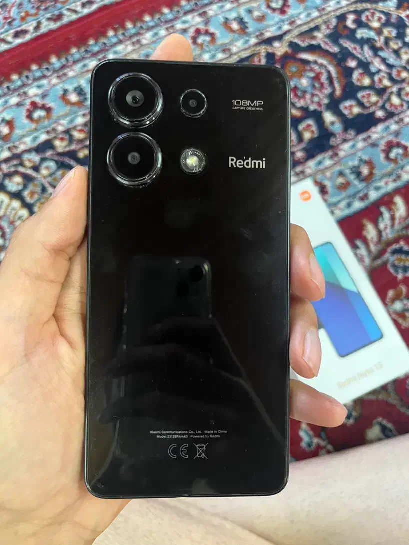 گوشی شیائومی redmi note 13 256g|موبایل|لاهیجان, کوی خزر|دیوار