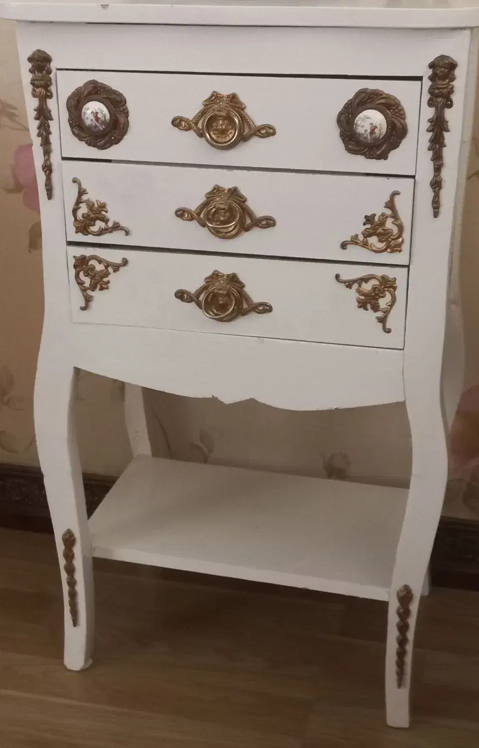 میز تلفن رنگ سفید|میز تلفن|قزوین, |دیوار