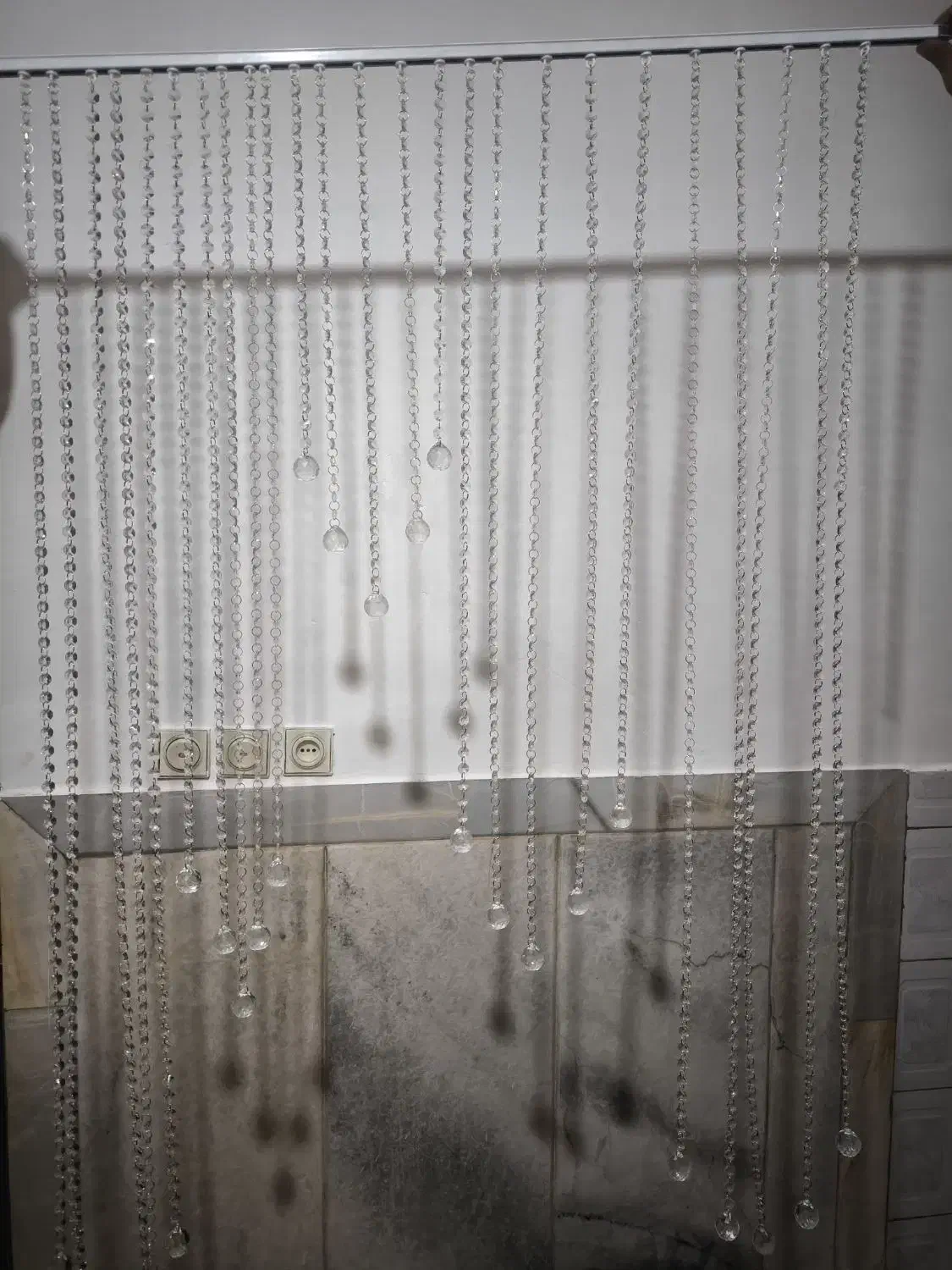 پرده کریستال قابل تنظیم|پرده، رانر، رومیزی|کرمان, |دیوار