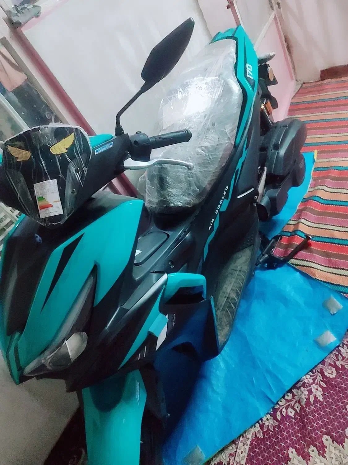 موتور ان وی ایکس 170 معاوضه با اراس یا مگلی|موتورسیکلت|شهریار, شهریار|دیوار