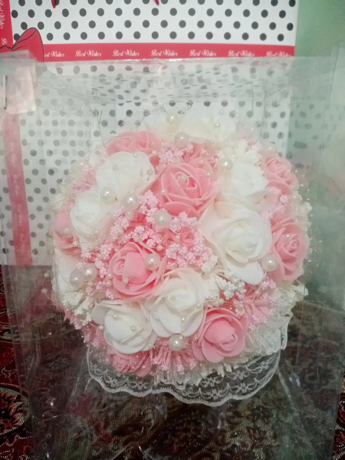 دسته گل واسه عقد|گل مصنوعی|الوند, |دیوار