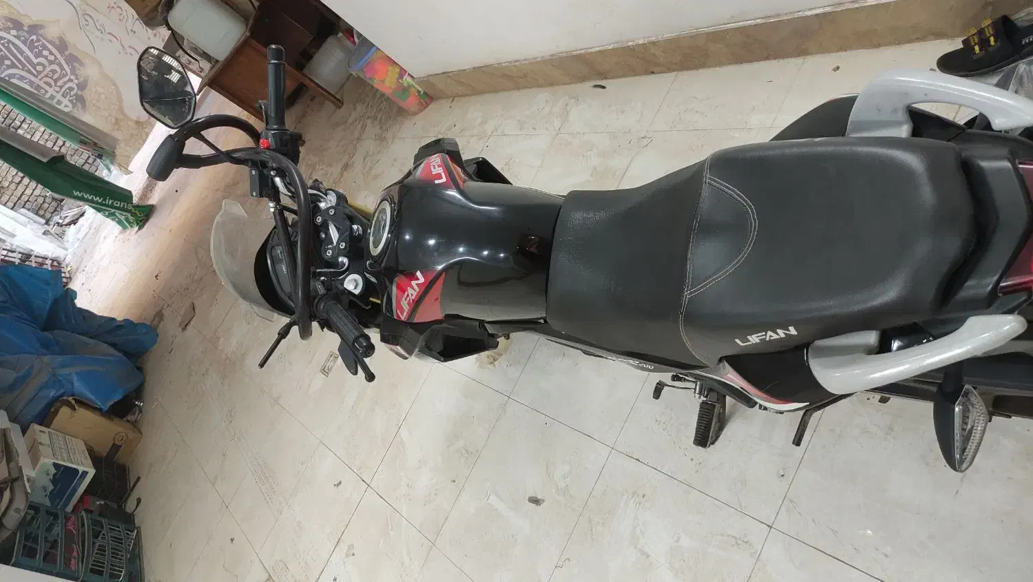 موتور ۲۰۰سی سی لیفان|موتورسیکلت|قم, چهل درخت‎|دیوار