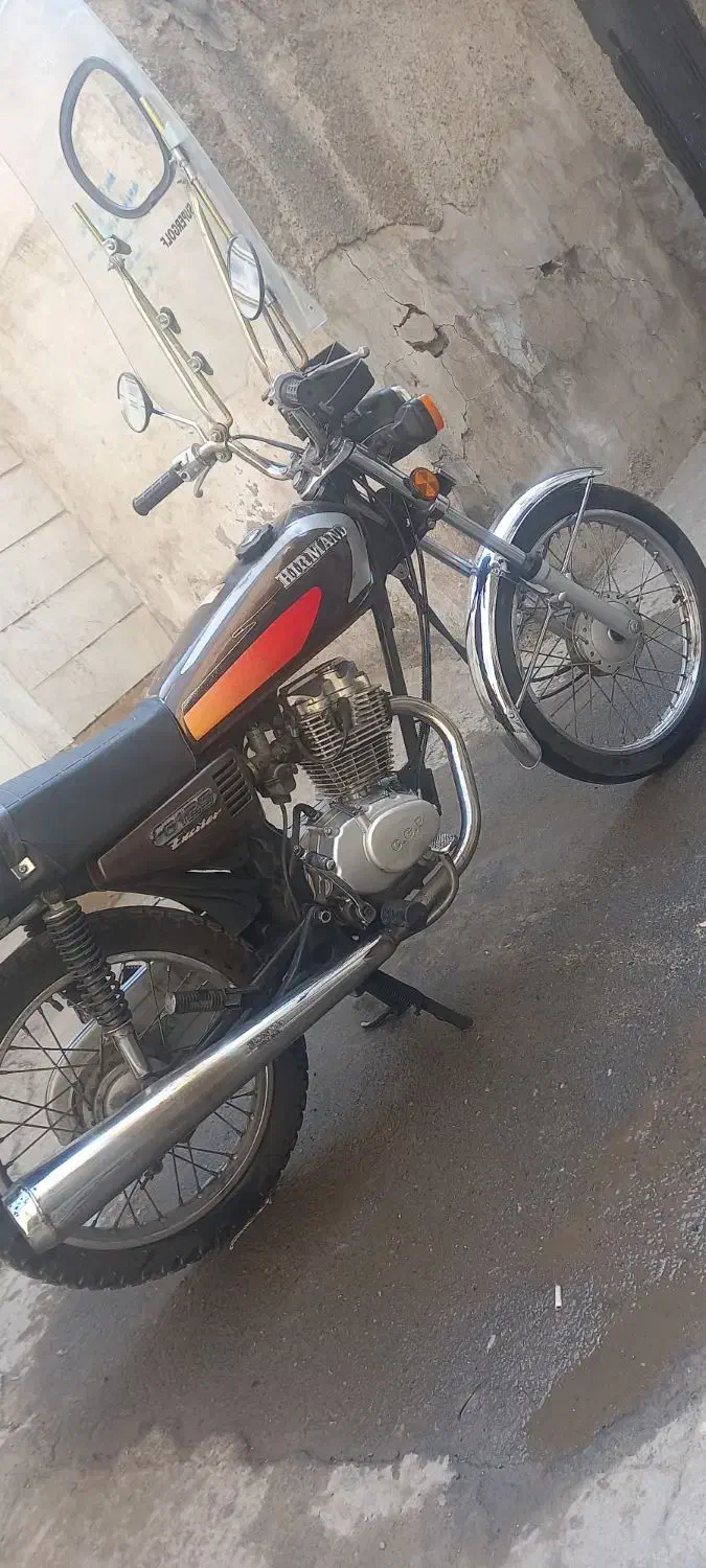 هندا ۱۲۵  هیرمند  ۵ دنده|موتورسیکلت|ری, شهید بهشتی|دیوار