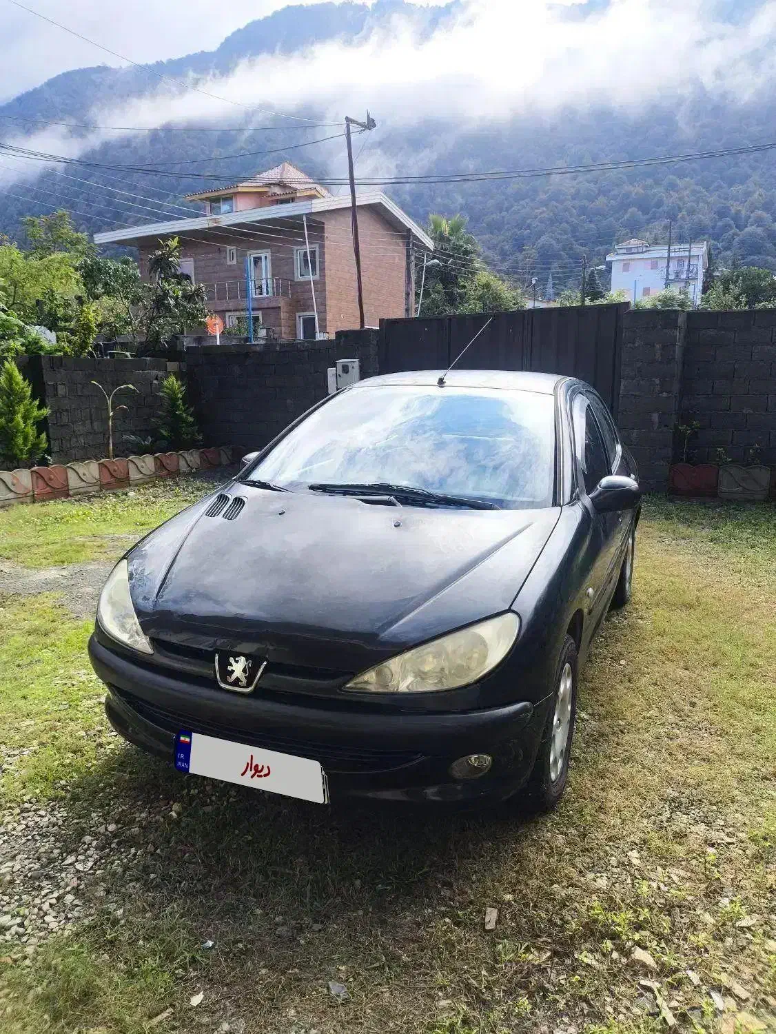 206 فرانسوی مدل 82 دو برگ سند|خودرو سواری و وانت|چالوس, |دیوار