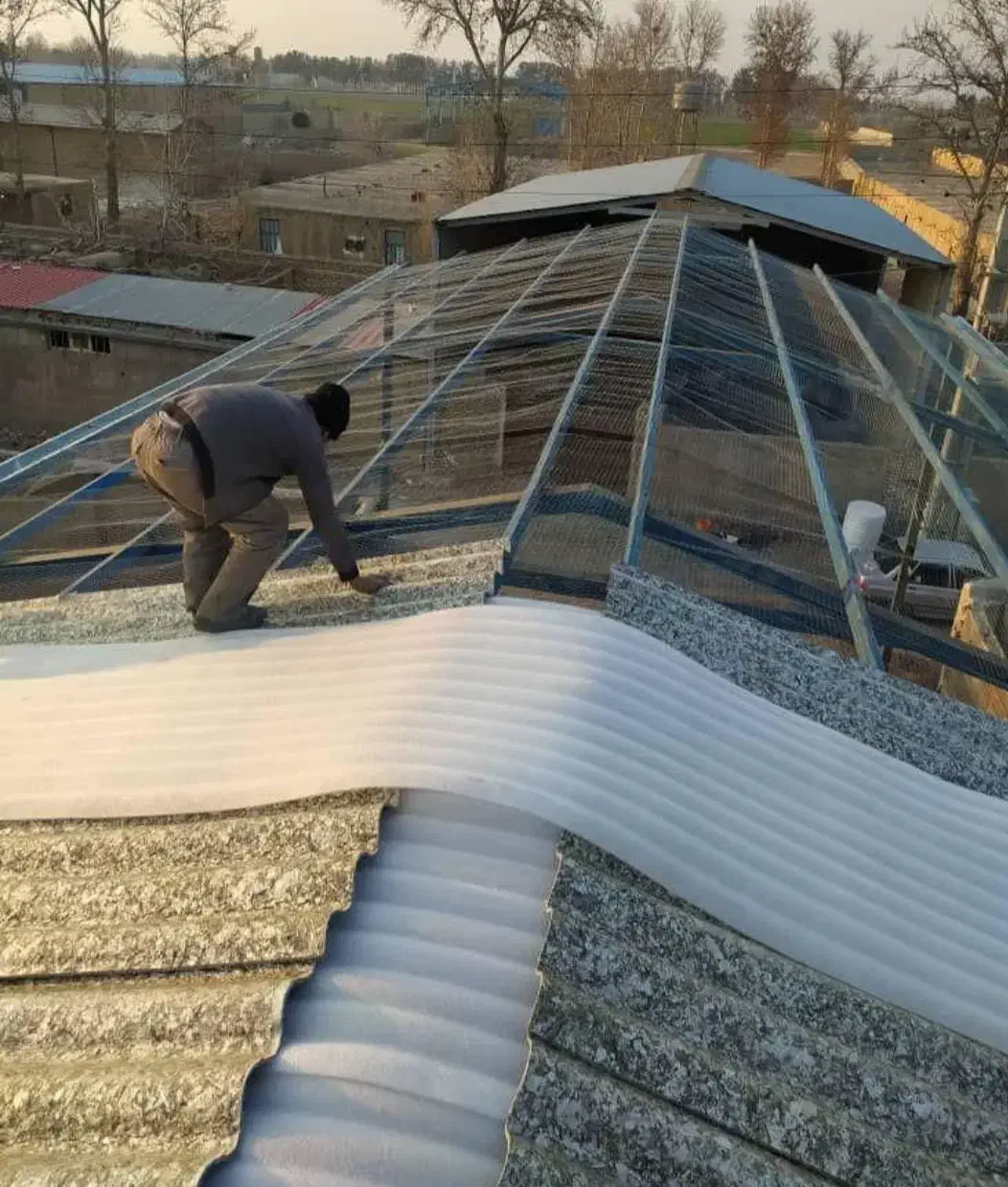 شیروانی جدید آلومتک ،بدون نیاز پشم شیشه و (ارزان)|مصالح و تجهیزات ساختمان|تبریز, |دیوار