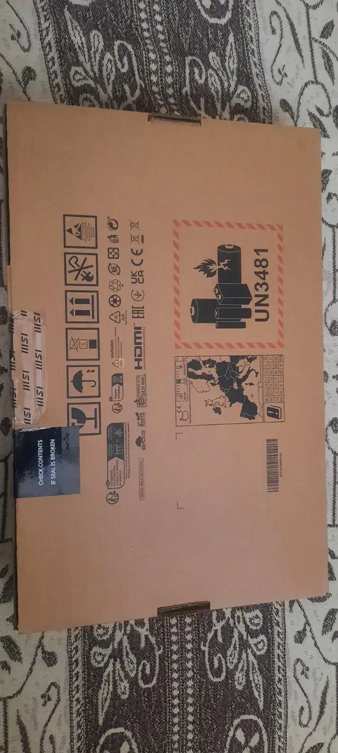 لپ تاپ msi نسل ۱۲  ۱۶رم  هارد ۱  ssd m2|رایانه همراه|تهران, خانی آباد نو شمالی|دیوار