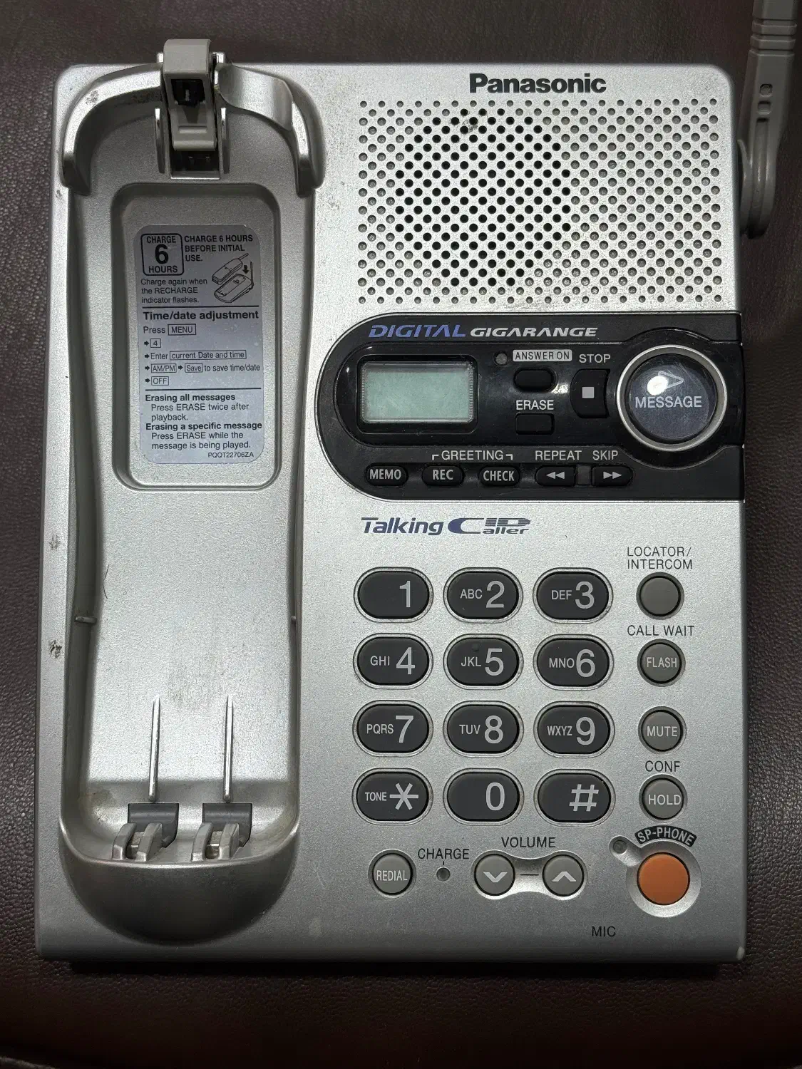 تلفن رو میزی بی سیم پاناسونیک|تلفن رومیزی|خرمآباد, |دیوار