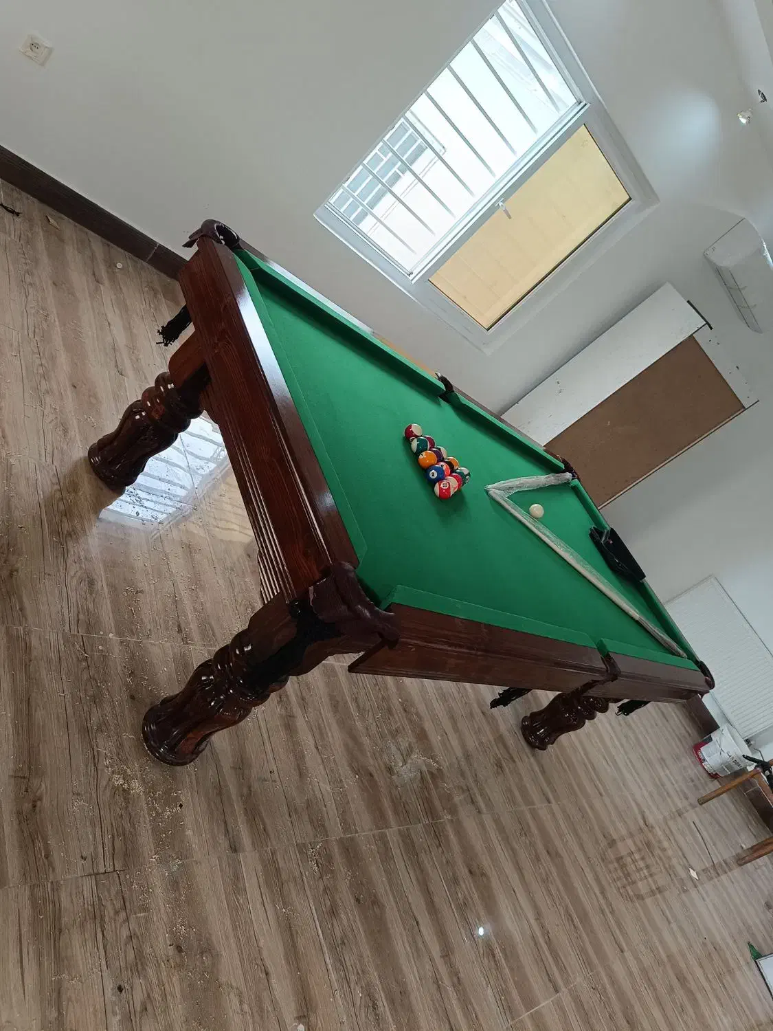 طرح تعویض میز بیلیارد هشت با نه فوت نه فوت باهشت|ورزش‌های توپی|قرچک, زیبا شهر|دیوار