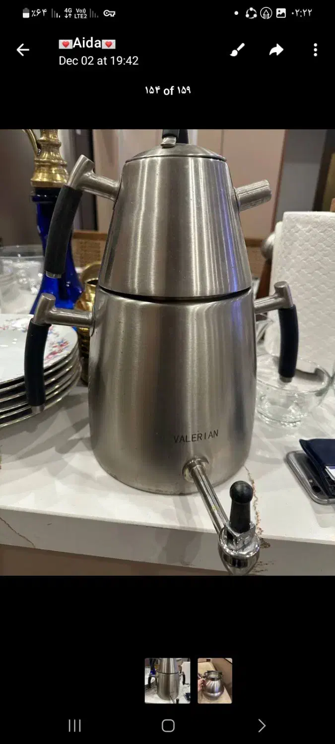 کتری و کتری قوری نو نو برند|قوری، کتری، قهوهساز دستی|تهران, سبلان (لشگر)|دیوار